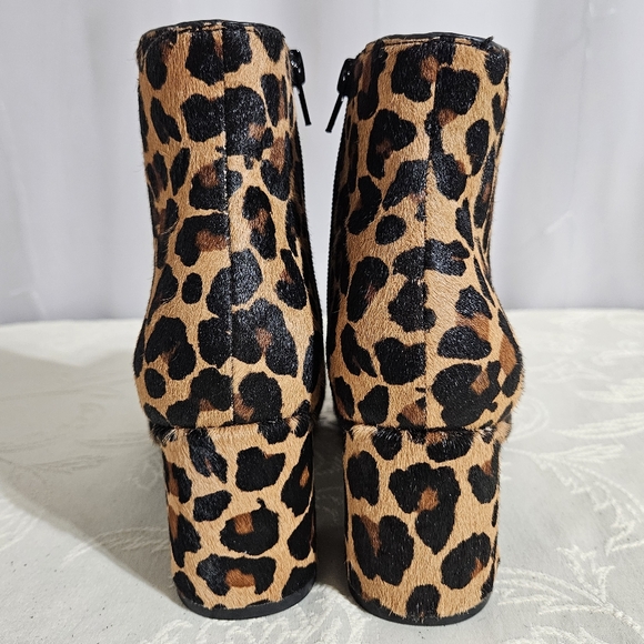 INC. International Concepts - Leopard Print Fur Dyed Booties - Picture 6 of 16